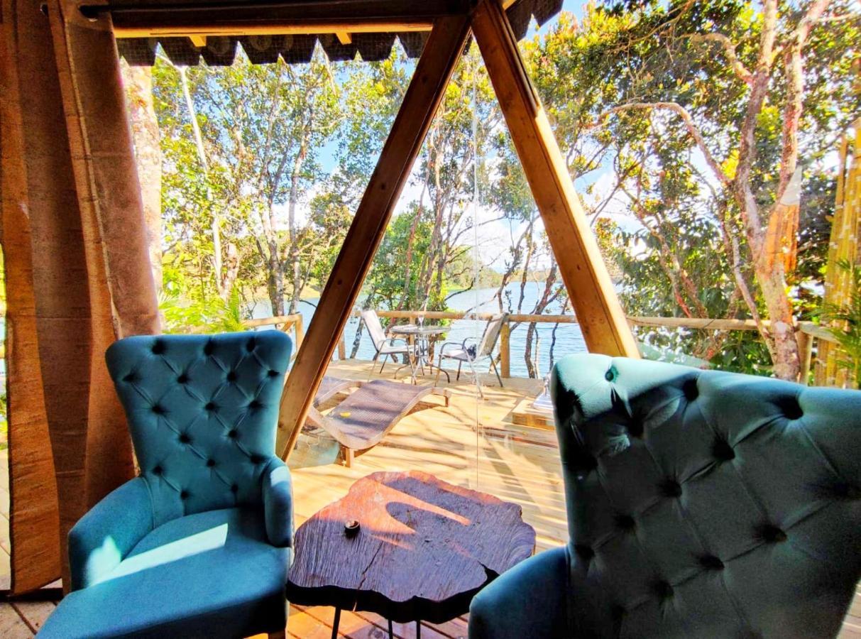Отель Celeste Glamping Гуатапе Экстерьер фото