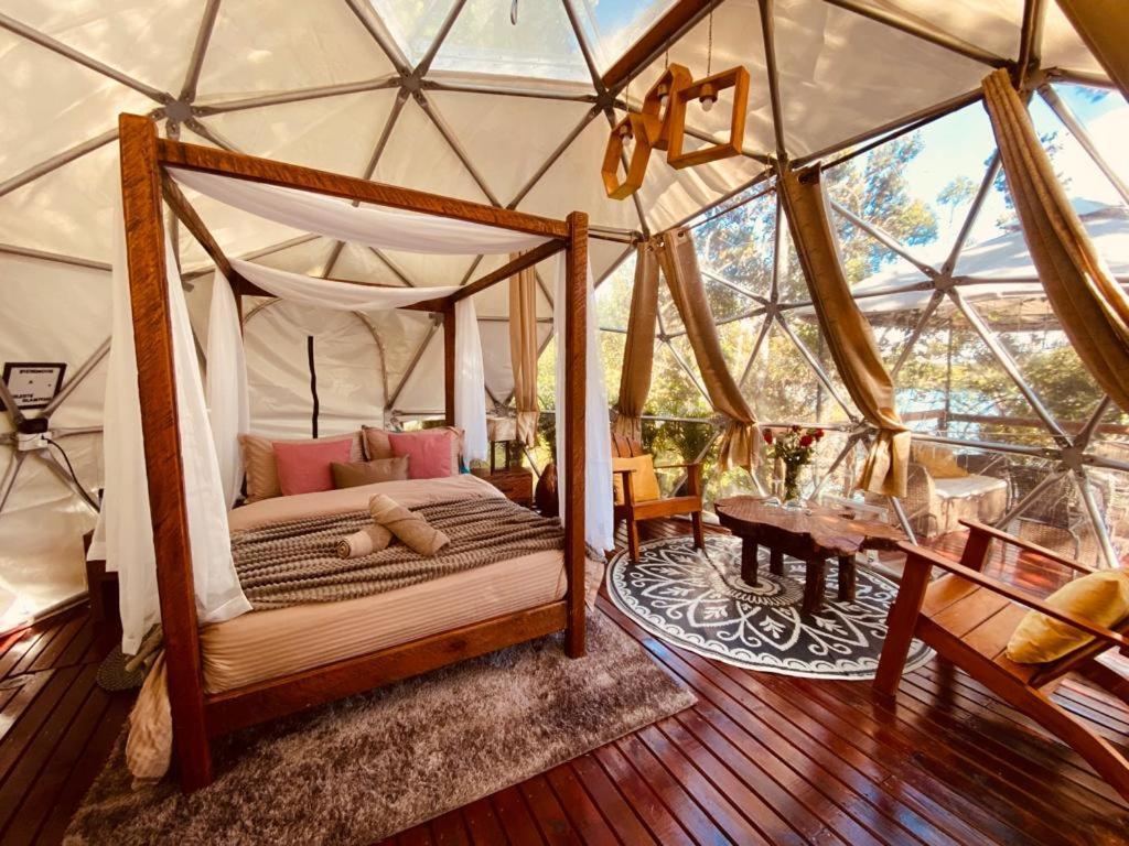 Отель Celeste Glamping Гуатапе Экстерьер фото